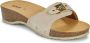 Scholl Slipper Women Pescura Heel Cork Off White - Thumbnail 2