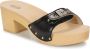 Scholl Zwarte Sandalen voor Stijlvolle Voeten Black Dames - Thumbnail 3