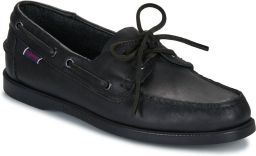 Sebago Zwarte Nautico Docksides Portland Schoenen