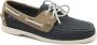 Sebago Bootschoenen Docksides Portland Navy Beige Heren Instappers - Thumbnail 2