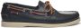 Sebago Blauwe leren bootschoenen - Thumbnail 2