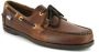Sebago Handgemaakte leren Docksides Mocins Brown Heren - Thumbnail 7