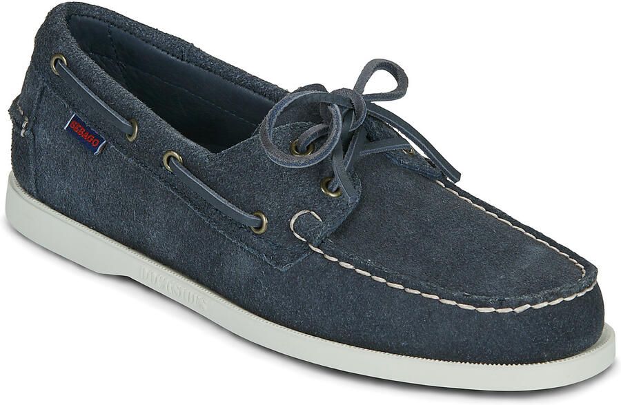 Sebago Schoenen Blauw Portland Flesh Out Loafers Blauw 7111ptw - Foto 4