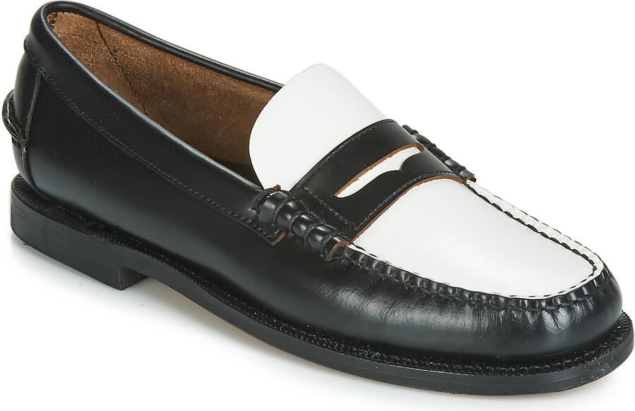 Sebago Met de hand gemaakt leren mocassin klassieke stijl Black Heren - Foto 8