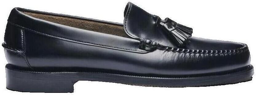 Sebago Klassieke leren instapper met kwastjes Black Heren - Foto 6