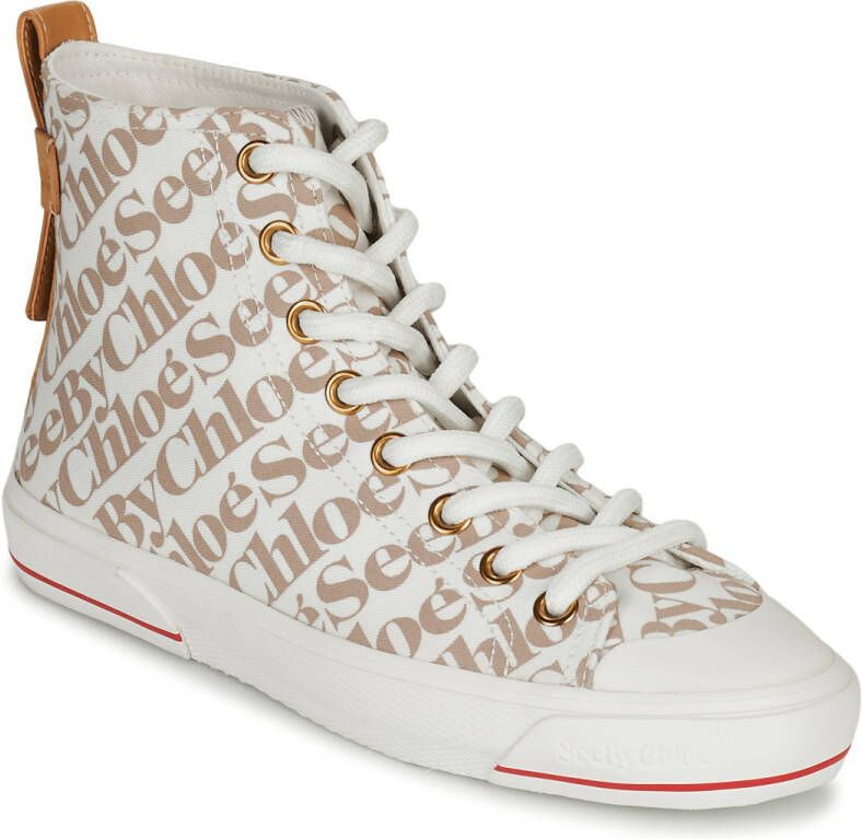 See by Chloé Aryana veter-up sneakers Wit Dames - Foto 4