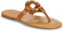 SEE BY CHLOÉ See By Chloé Teenslippers Dames Hana Maat: 36 Materiaal: Leer Kleur: Bruin - Thumbnail 3