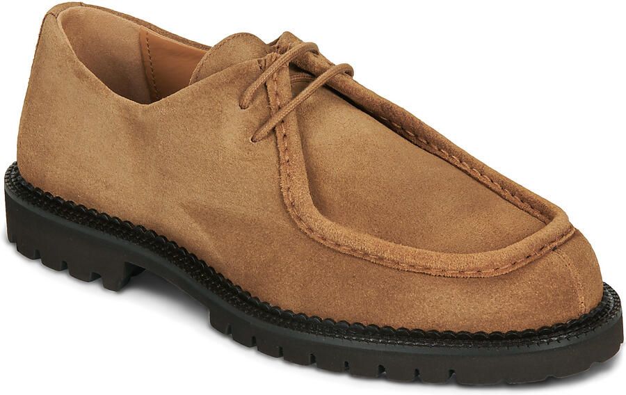 Selected Homme Veterschoenen van echt suède model 'HECTOR'