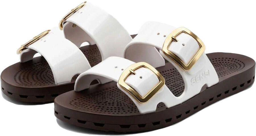 Sensi Sandalen LA JOLLA MOKA-002 BIANCO