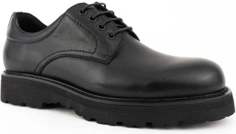 Sergio Moretti Klassieke Zwarte Formele Leren Schoenen - Foto 2