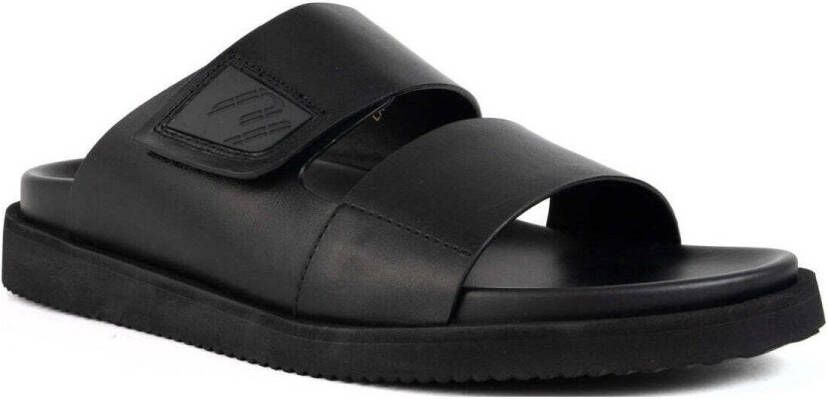 Sergio Moretti Zwarte Open Casual Slippers - Foto 2