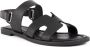 Sergio Moretti Platte Open Sandalen - Thumbnail 2