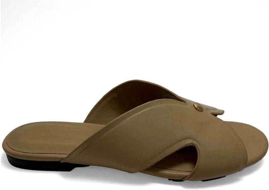 Sergio Moretti Slippers met open neus