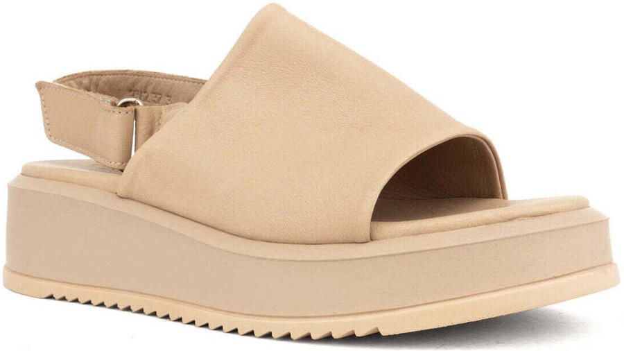 Sergio Moretti Sandalen met sleehak - Foto 3