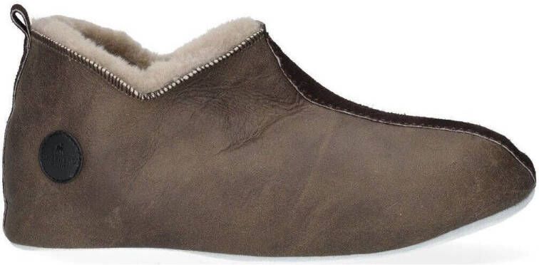 SHEPHERD OF SWEDEN Henrik slippers Heren Sloffen Donkerbruin - Foto 3