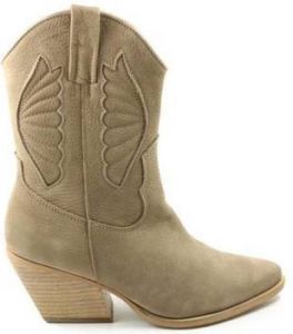 Shoecolate Enkellaarzen DAMES enkellaars 8.12.08.819. taupe
