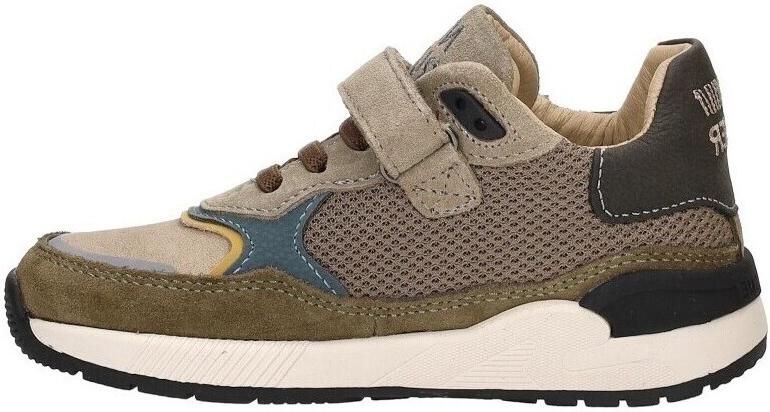 Shoesme suède sneakers olijfgroen grijsgroen - Foto 10