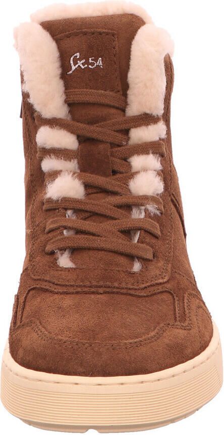 Sioux MAITES SNEAK 006-LF Hoge sneakers Veterboots Dames veterschoenen Dames sneakersHalf-hoge schoenen Cognac - Foto 2