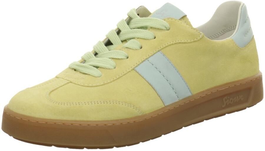 Sioux gele suède dames sneakers - Foto 2