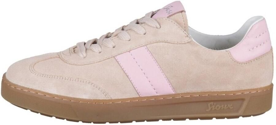 Sioux beige suède dames sneakers - Foto 3