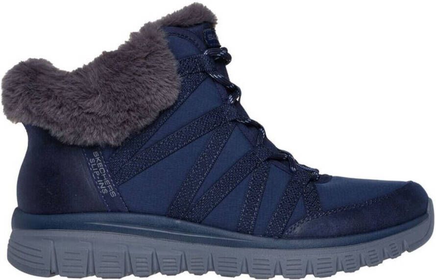 Skechers Veterboot Slip-ins Graceful Cozy Strolls 168100 NVY Blauw