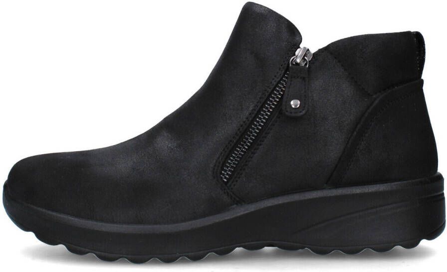 Skechers Lovely Vibe dames enkellaarsjes zwart Extra comfort Memory Foam - Foto 3