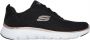 Skechers Flex Appeal 5.0 150206-BKRG Vrouwen Marineblauw Sneakers - Thumbnail 15