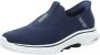 Skechers Go Walk 7 Easy On 2 Heren Instappers Donkerblauw - Thumbnail 4
