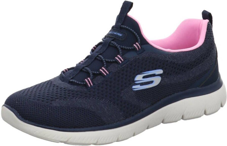Skechers SUMMITS NEW NATURE sneakers dames blauw 150120 NVPK - Foto 3