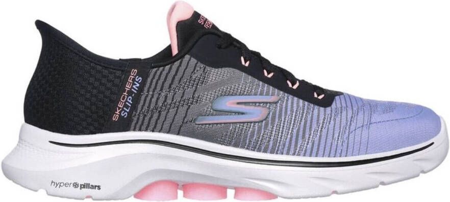 Skechers Hand Free Slip-Ins GoWalk 7 dames sneaker Zwart multi - Foto 3