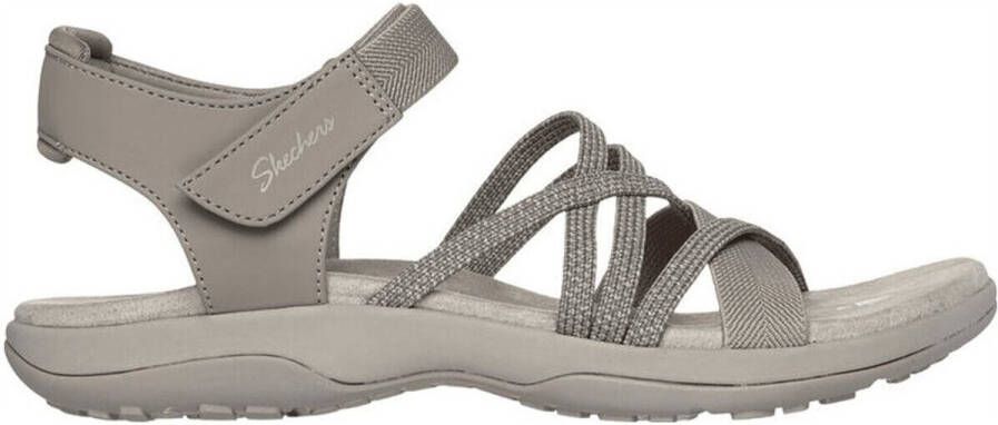 Skechers Comfortabele Vegan Memory Foam Sandaal Beige Dames - Foto 3