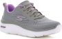 Skechers Fitness Schoenen Hyper Burst GoWalk Sneakers 124578-GYPR - Thumbnail 4