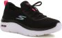Skechers Fitness Schoenen Hyper Burst GoWalk Sneakers 124585-BKMT - Thumbnail 1