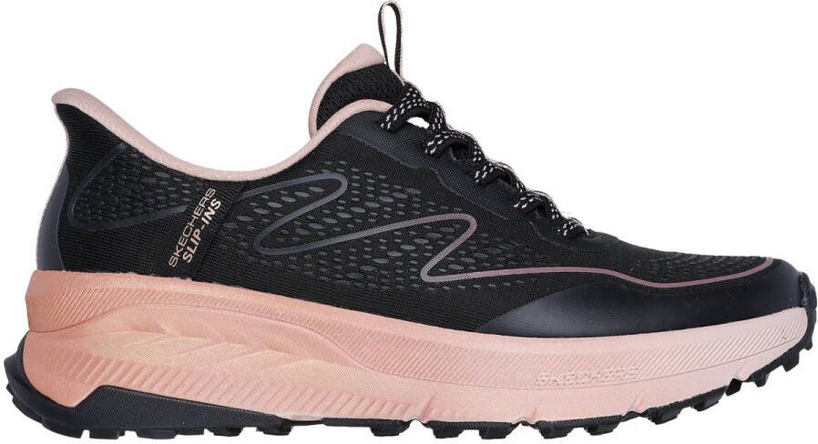 Skechers Fitness Schoenen Slip-ins Switch Back Mist 180157-BKPK Black Pink