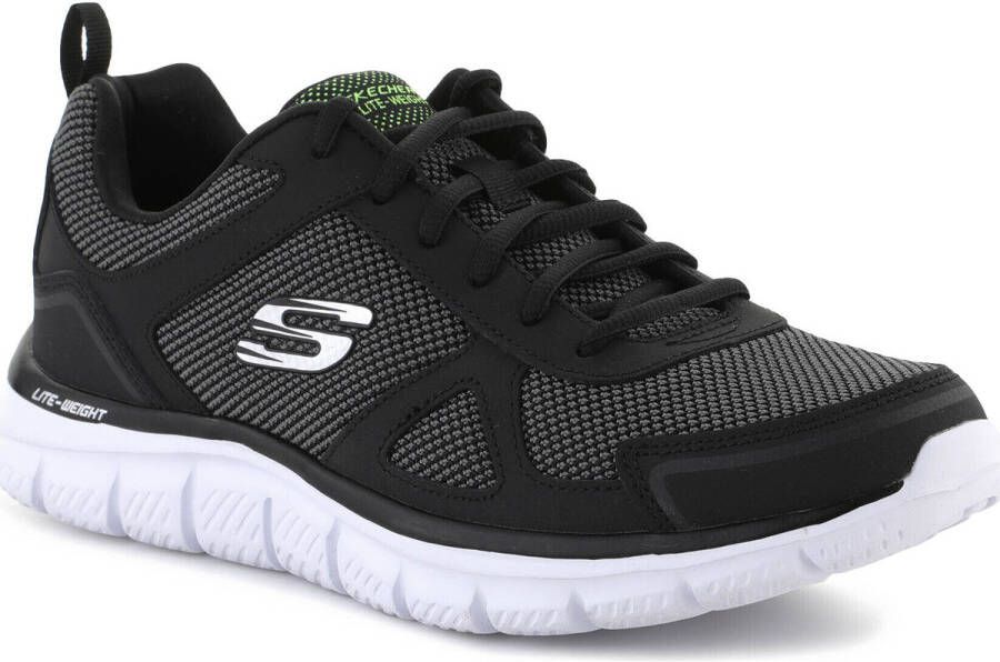 Skechers Track-Bucolo 52630-BKW Mannen Zwart Trainingschoenen Sportschoenen - Foto 5