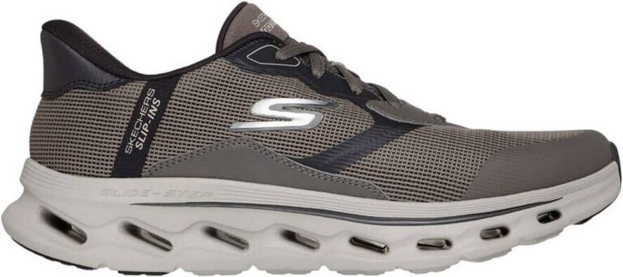 Skechers Go Walk Glide-Step 2.0 Zac Heren Instappers Bruin - Foto 6