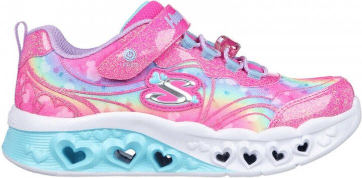 Skechers Hardloopschoenen Flutter heart lights groovy