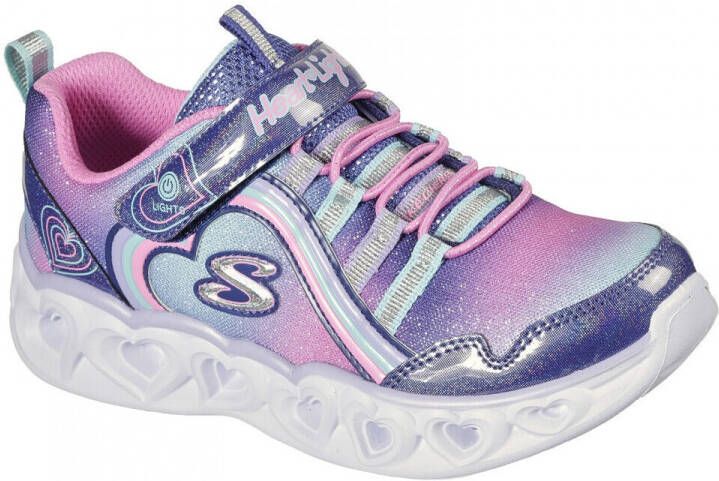 Skechers Hardloopschoenen Heart lights rainbow lux