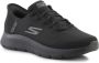 Skechers Instapper Hands-Free Slip-Ins Go Walk Flex 216505 BBK Zwart Machine Washable - Thumbnail 2