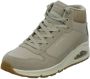 Skechers Uno Stacre Shine Dames Sneakers Beige - Thumbnail 3