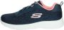 Skechers Dynamight 2.0 Homespun dames sneakers Blauw Maat Extra comfort Memory Foam37 - Thumbnail 3