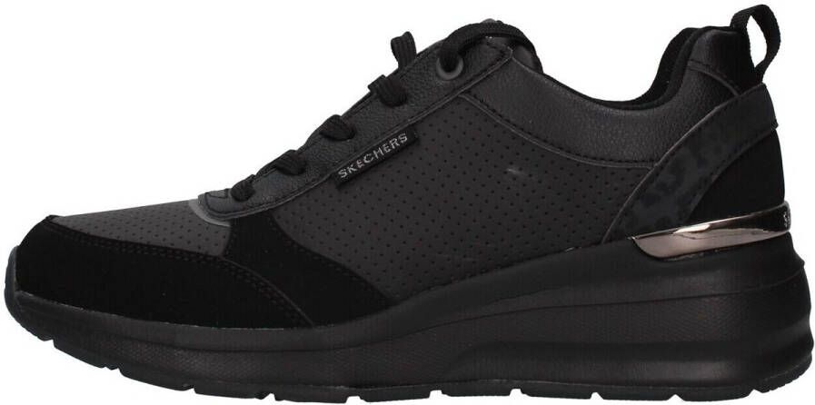Skechers Billion-Subtle Spots 155616-BBK Vrouwen Zwart Sneakers - Foto 4