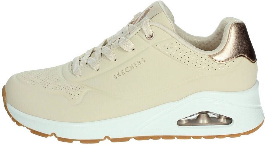 Skechers Sneakers UNO GOLDEN AIR Vrijetijdsschoen lage schoen veterschoen met metallic inzet - Foto 9