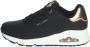 Skechers Sneakers UNO GOLDEN AIR Vrijetijdsschoen lage schoen veterschoen met metallic inzet - Thumbnail 12