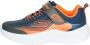 Skechers Microspec Advance Schoenen Blauw - Thumbnail 3