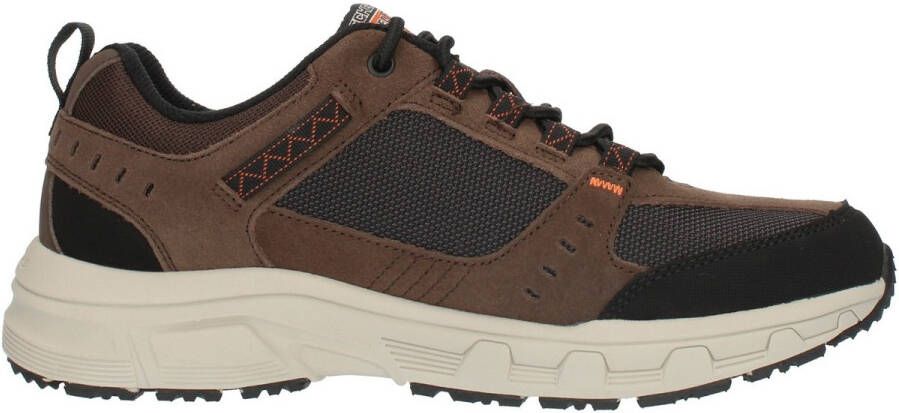 Skechers Sportieve Suède Sneakers Lichtgewicht Comfort Stijl Brown Heren - Foto 4