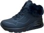Skechers Uno Fall Air gevoerde sneakers zwart Meisjes Imitatieleer 33 - Thumbnail 4