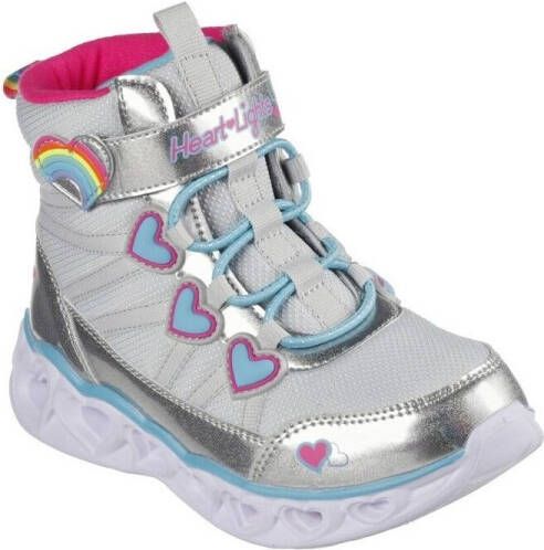 Skechers Sweetheart Lights Sweet Styling 302668L-SMLT voor Zilver Laarzen Sneeuw laarzen - Foto 2
