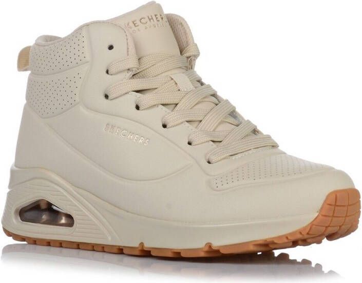 Skechers Uno Stand On Air High Off White Wandelsneakers Dames - Foto 3