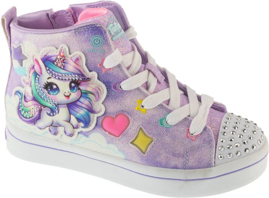 Skechers Hoge Sneakers Twi-Lites 2.0 Unicorn Glam